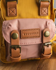 Macaroon Tiny Series Crossbody Bag｜Yellow x Rose