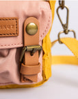 Macaroon Tiny Series Crossbody Bag｜Yellow x Rose
