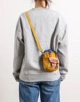 Macaroon Tiny Series Crossbody Bag｜Yellow x Rose