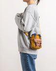 Macaroon Tiny Series Crossbody Bag｜Yellow x Rose