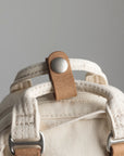 Macaroon Tiny Organic Cotton Series Crossbody Bag｜Beige