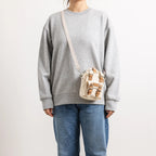 ドーナツ マカロン タイニー オーガニックコットン 小型 軽量 ショルダーバッグ 1L