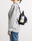Pyramid Tiny Lucent Series Backpack｜Black