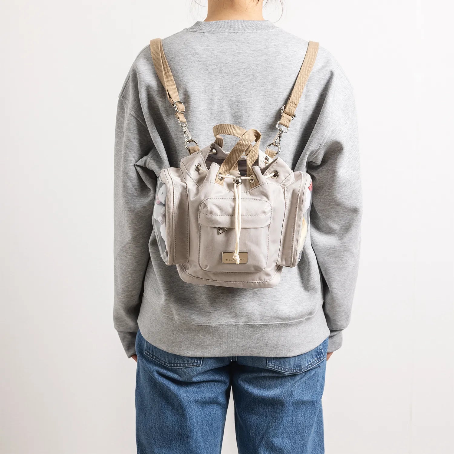 ドーナツ ピラミッド タイニー ルーセント 3WAY ショルダーバッグ 痛バッグ 5L