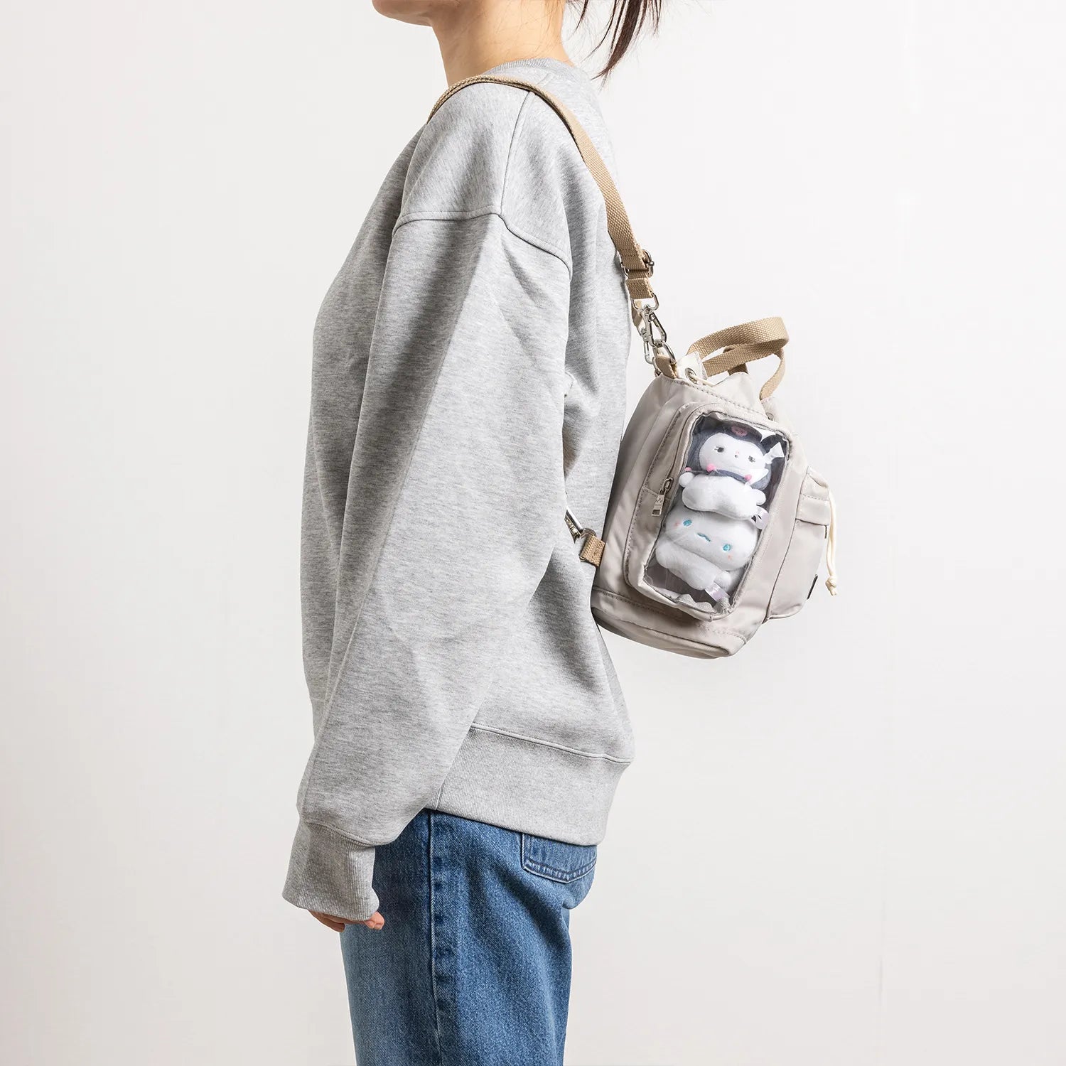 ドーナツ ピラミッド タイニー ルーセント 3WAY ショルダーバッグ 痛バッグ 5L
