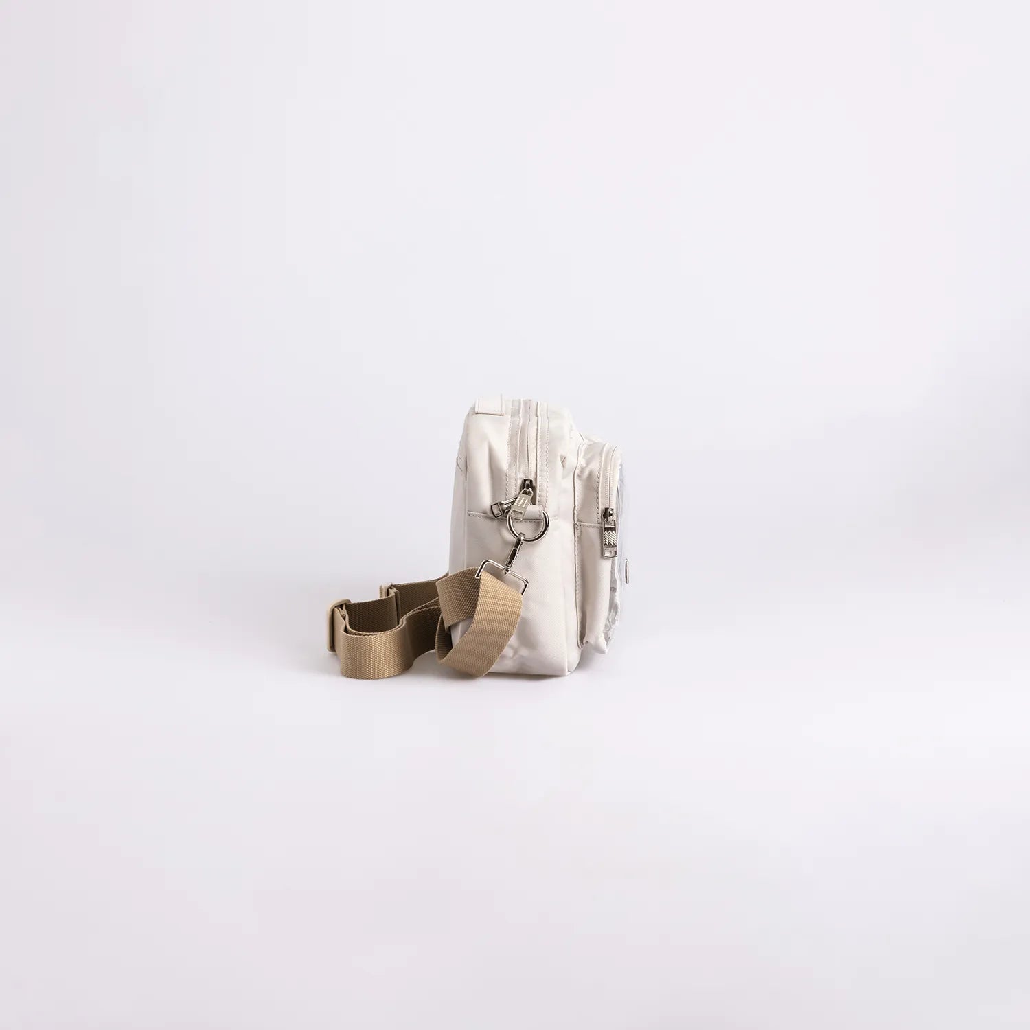 ドーナツ サッチェル ルーセント 透明ポケット付き ショルダーバッグ 痛バッグ 9L