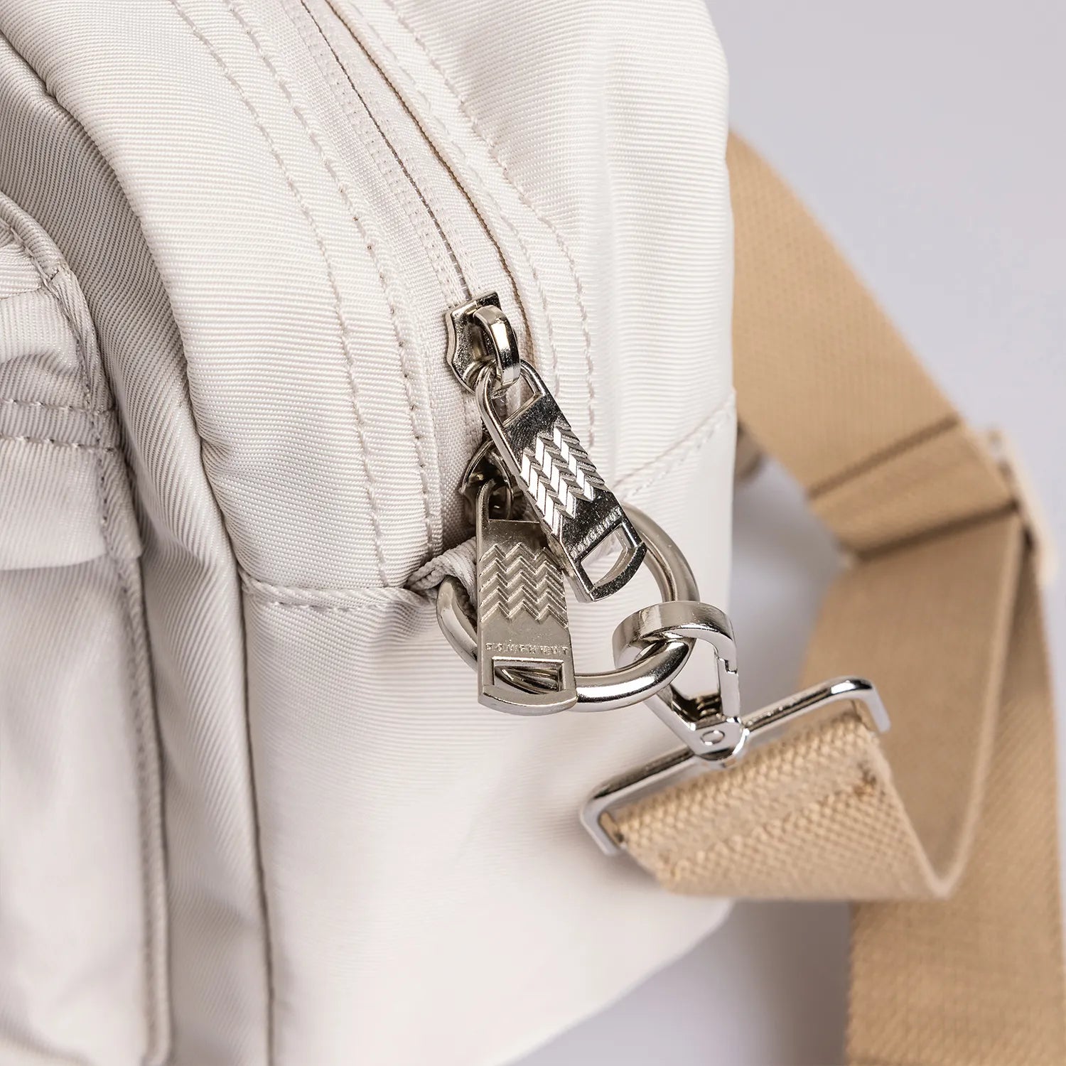 Satchel Lucent Series Crossbody Bag｜Stone