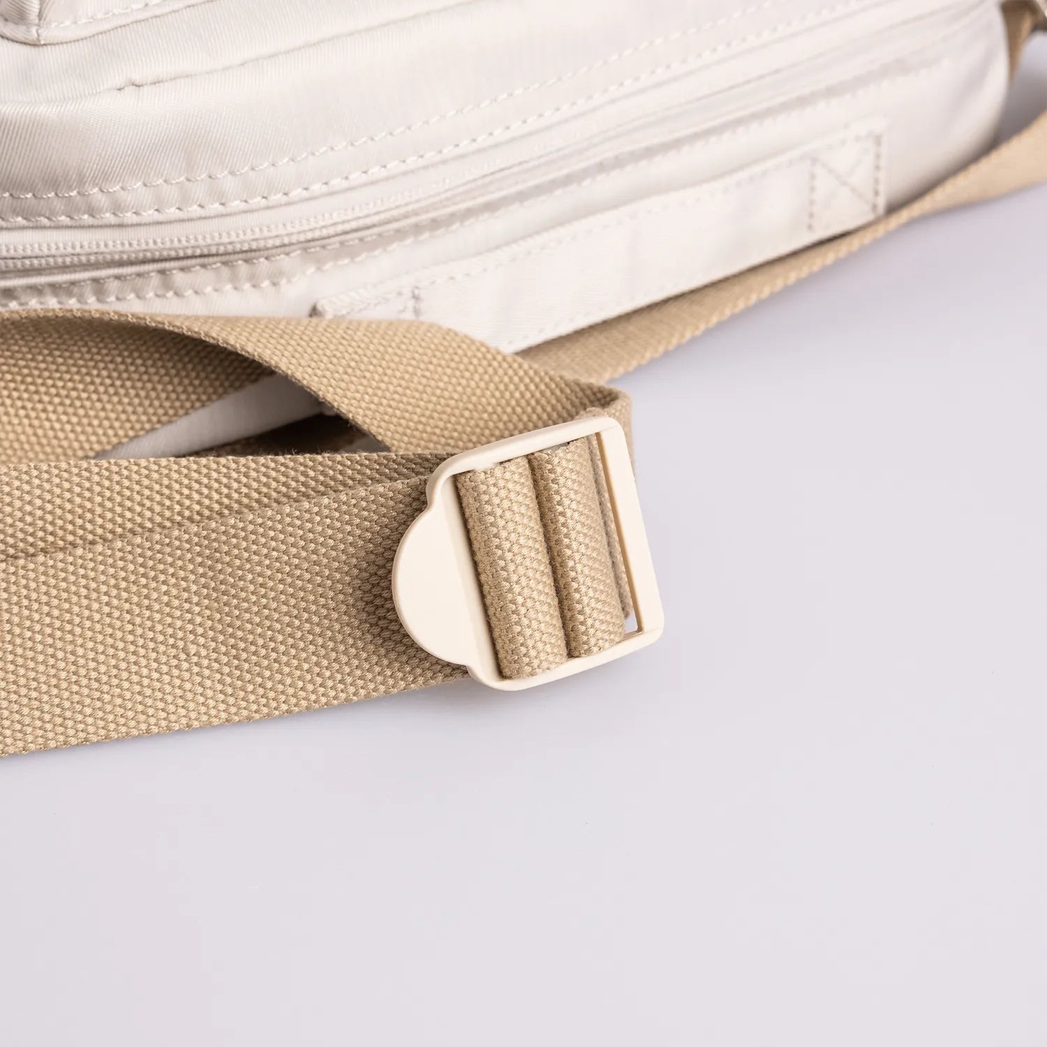 Satchel Lucent Series Crossbody Bag｜Stone