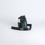 ドーナツ サッチェル ルーセント 透明ポケット付き ショルダーバッグ 痛バッグ 9L