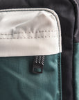 Satchel Lucent Series Crossbody Bag｜Black x Slate Green